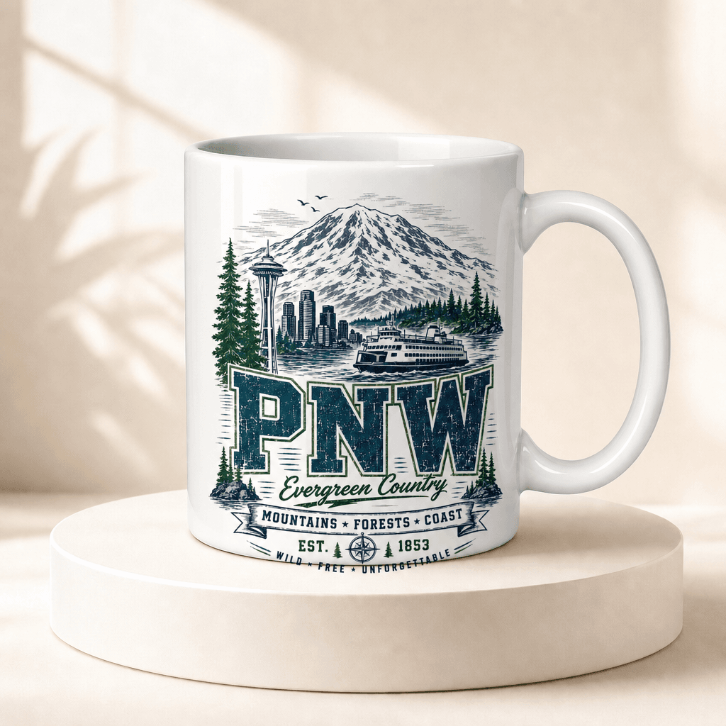 PNW Evergreen Mugs