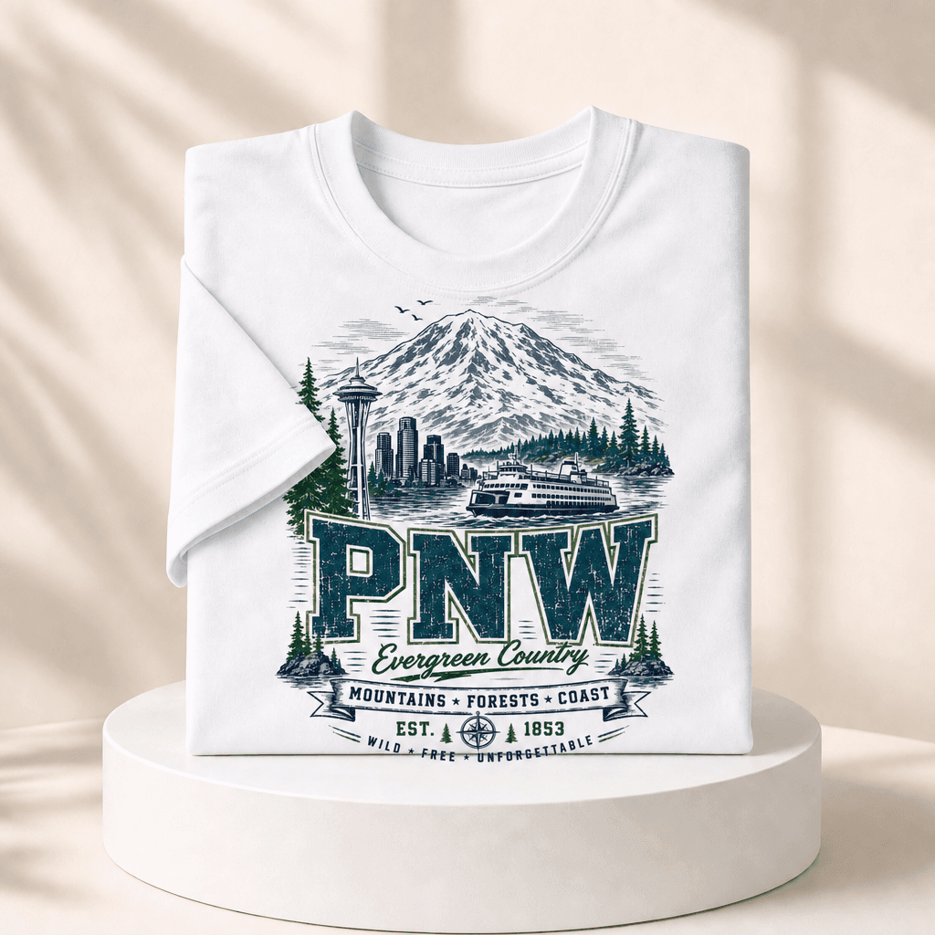 PNW Evergreen T-shirts
