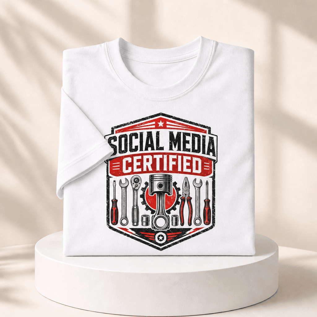 Social Media Certified T-shirts