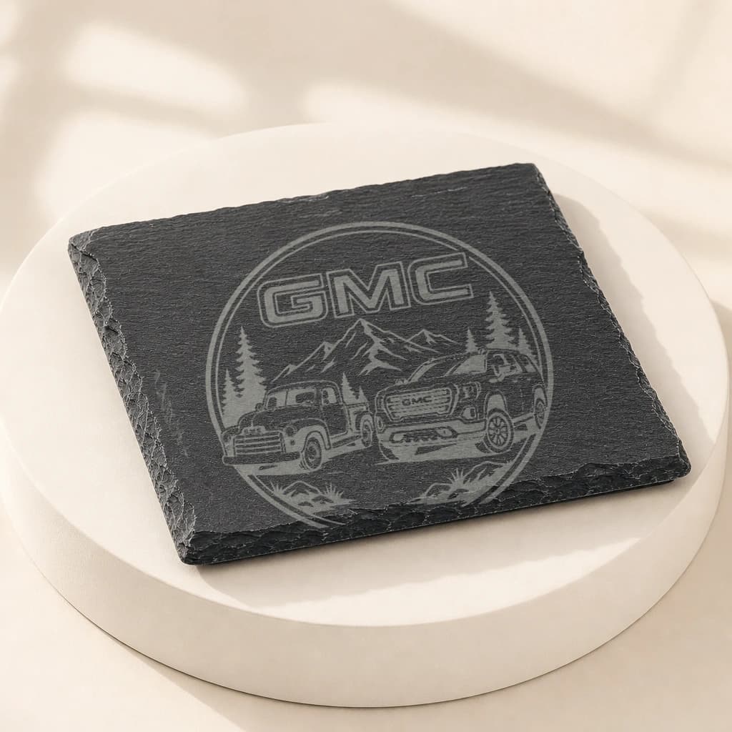 GMC Slate Coasters