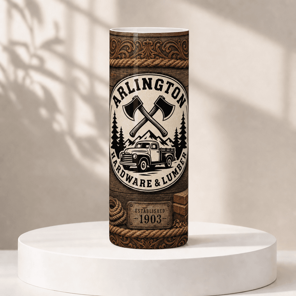 Arlington Lumber Tumblers