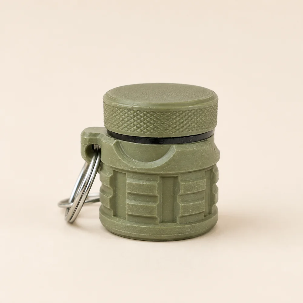 Grenade Container Keychain