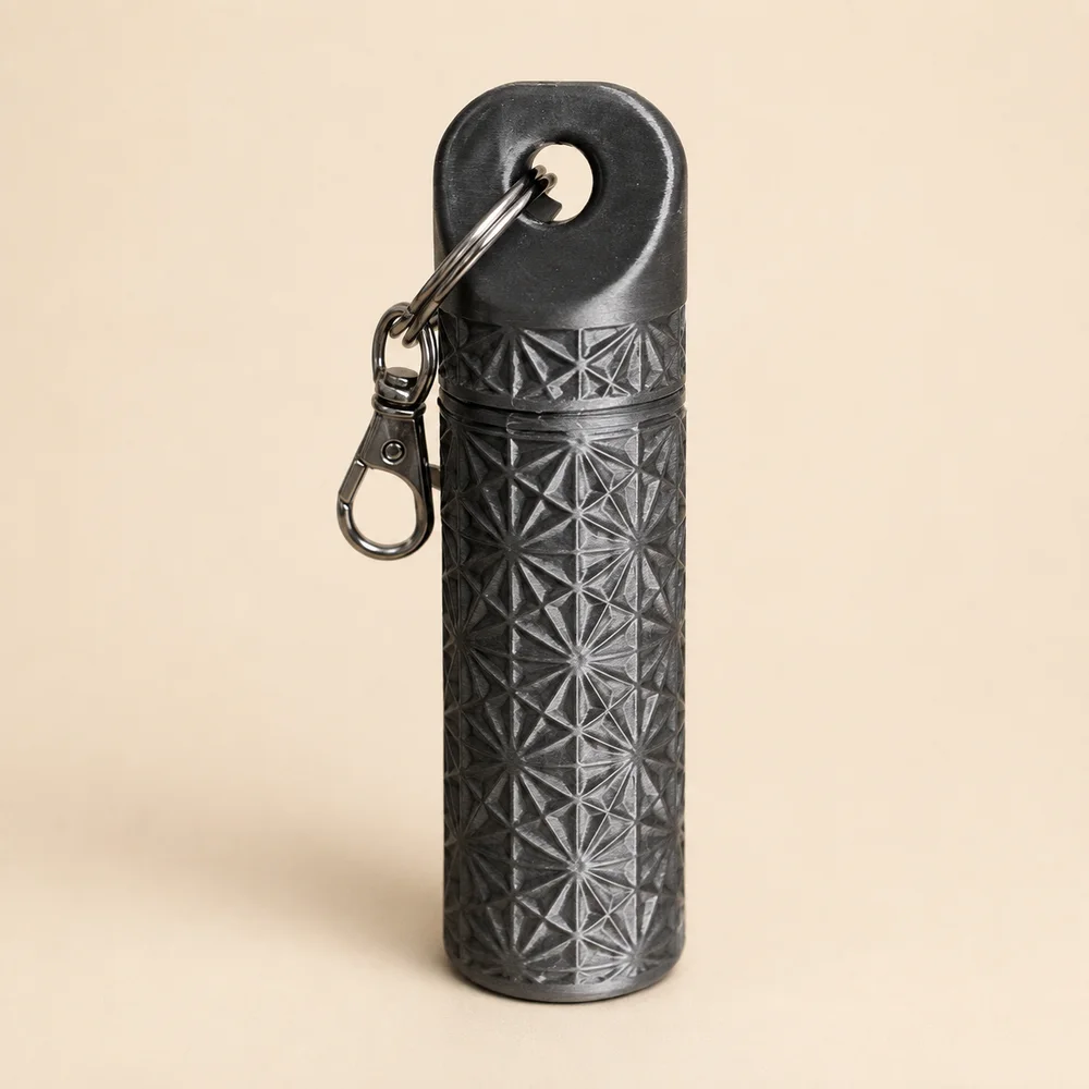 Lattice Container Keychain