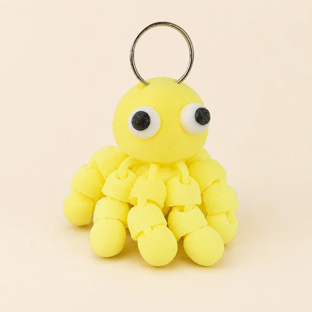 Octopus Keychain