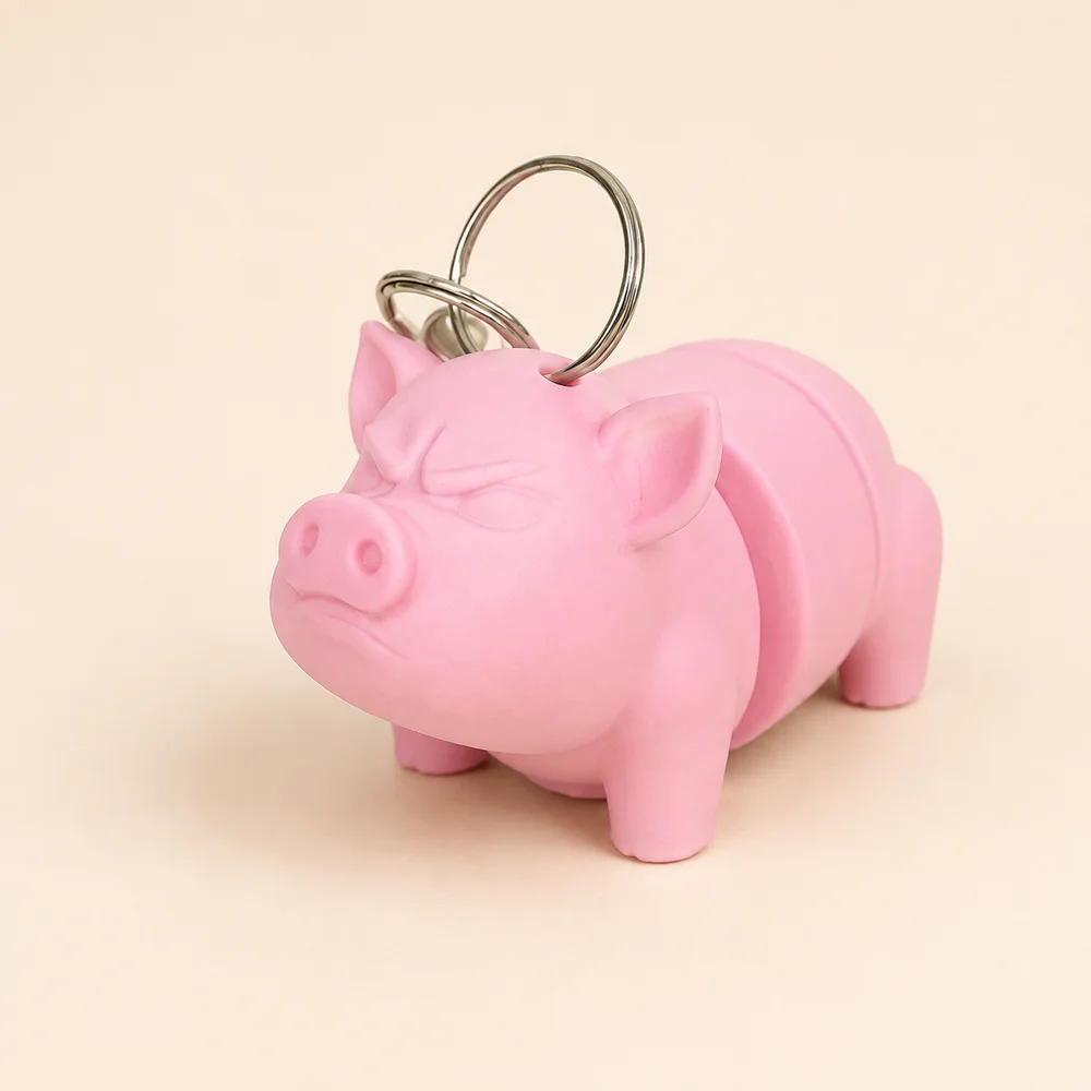 Pig Keychain
