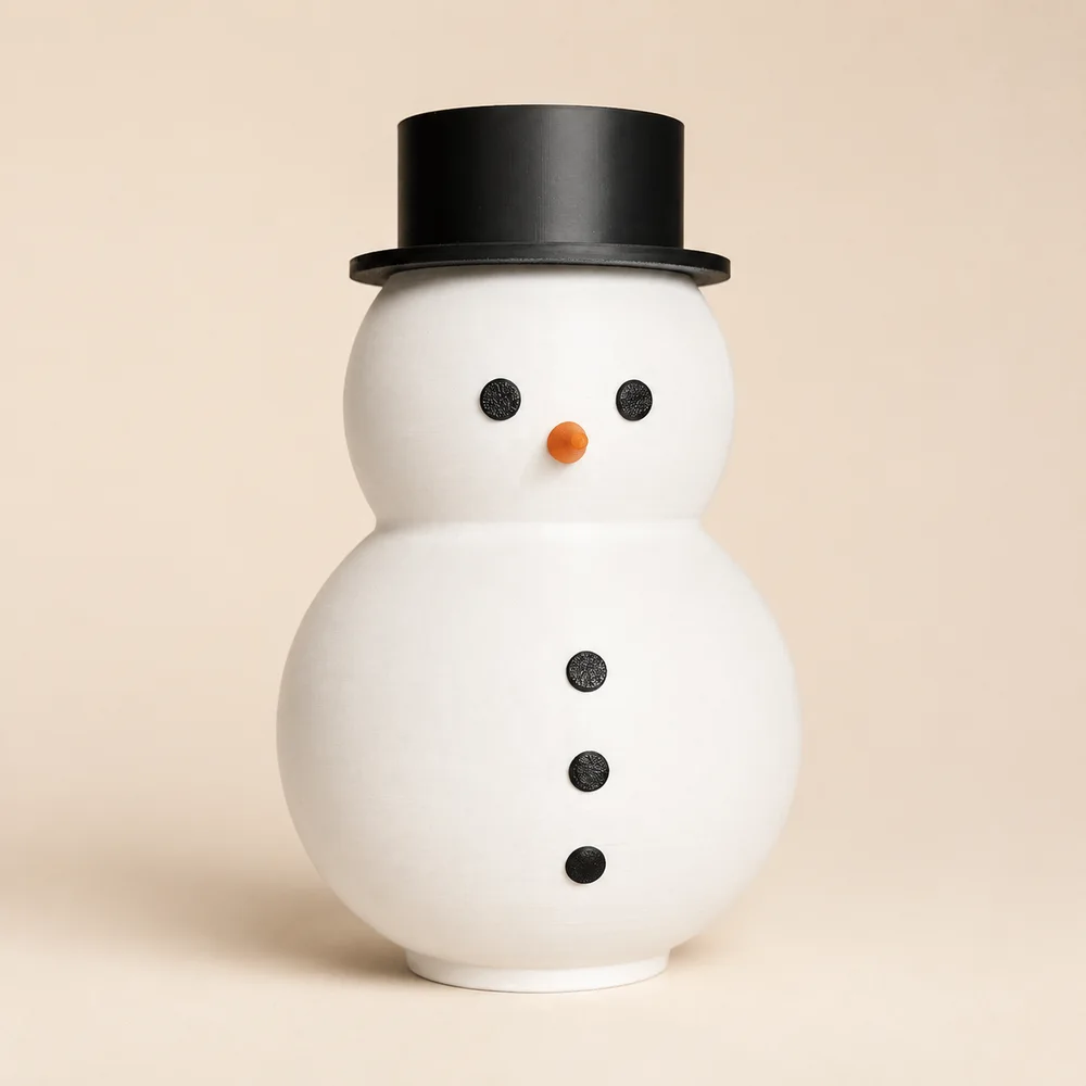 Snowman Container
